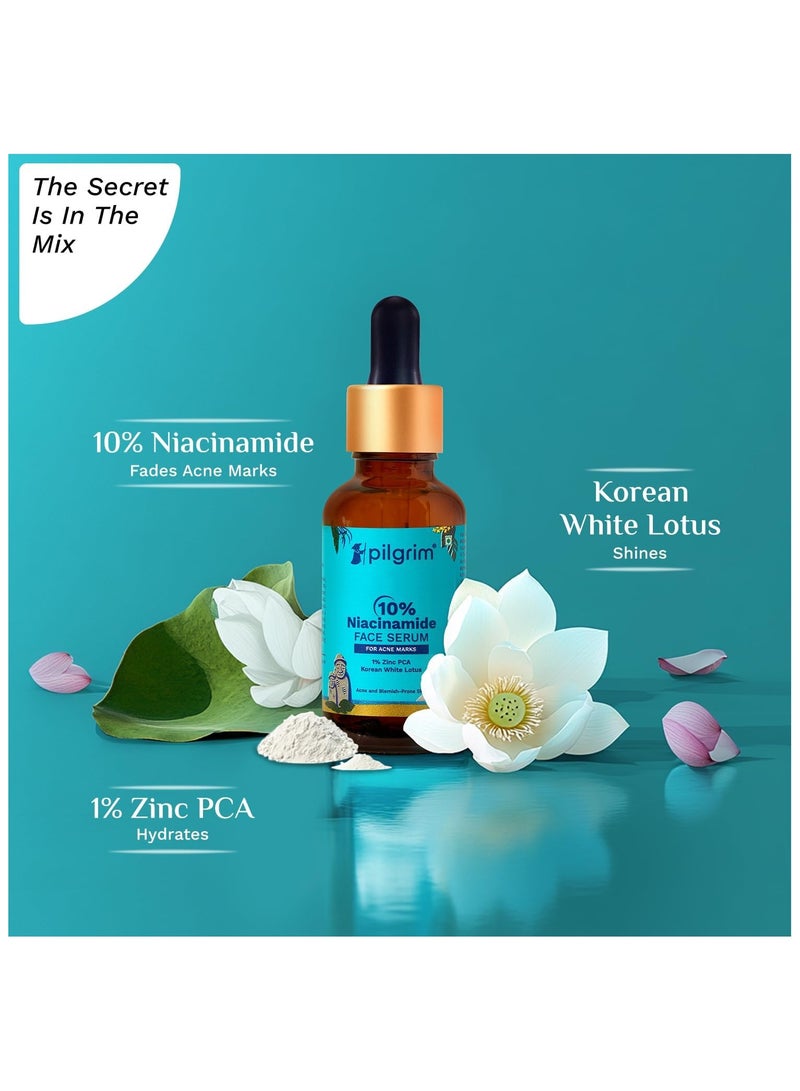 PILGRIM 10% Niacinamide Blemish-Remover Serum With Zinc Pca For Acne Prone Skin 30 Ml - Image 3