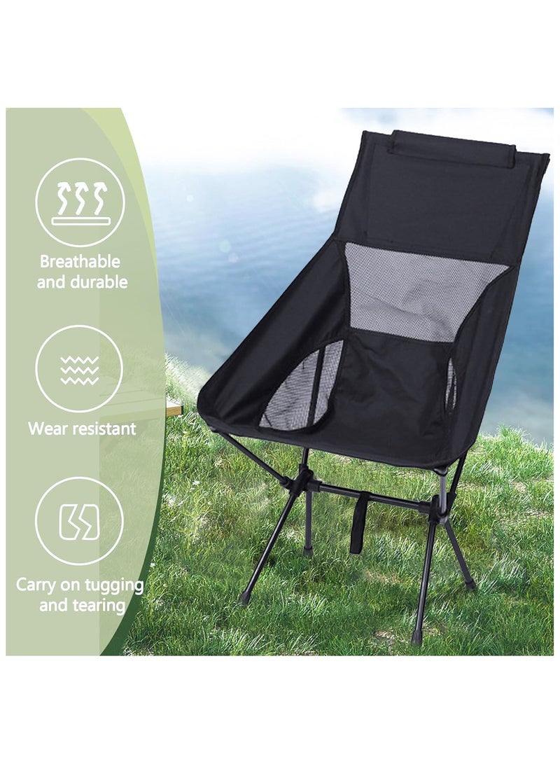 Camping Chairs Folding Outdoor Portable Camping Chair Compact Size Portable Chair With Storage Bag for Outdoor Camping,Travel,Beach,Picnic,Festival,Hiking, Backpacking BBQ (Large) - Image 5
