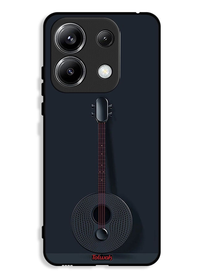 Tolwak غطاء حماية لجهاز Xiaomi Poco M6 Pro 4G على شكل قيثارة - Image 1
