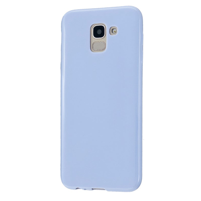 Generic (Unbranded) For Samsung J6/J6 Plus 2018 Smartphone Cover Shock Absorption Glossy TPU Phone Case Mobile Soft Shell Rose red - Image 3