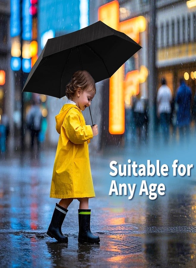 Yoobure Small Mini Umbrella with Case Light Compact Design Perfect for Travel Lightweight Portable Parasol Outdoor Sun&Rain Umbrellas - Image 5