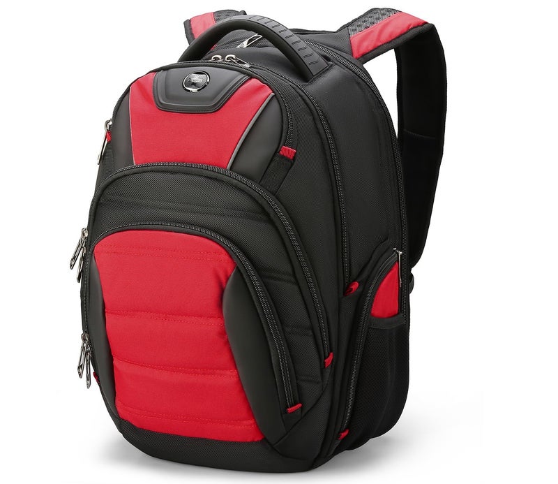 Swissdigital Design Men's Laptop Backpack for College and Business Travel with Integrated USB Charging Port and RFID Protection Fits 15.6" Laptops | J14-41 - Image 1