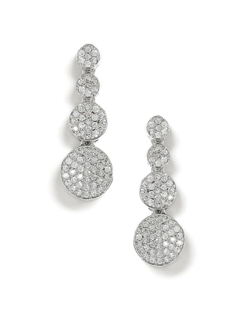 SOHI White AD-Studded Artificial Jewellery Set - Image 5