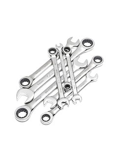 SATA ST08008SJ 8-Piece Metric Ratcheting Wrench/Spanner Set, Polished, Sizes 8mm - 19mm, in Blow Mold Case - pzsku/Z72660CDDD6C50AB515F1Z/45/_/1740750842/524a74d1-72d8-4e3a-8651-5b34fa62958c