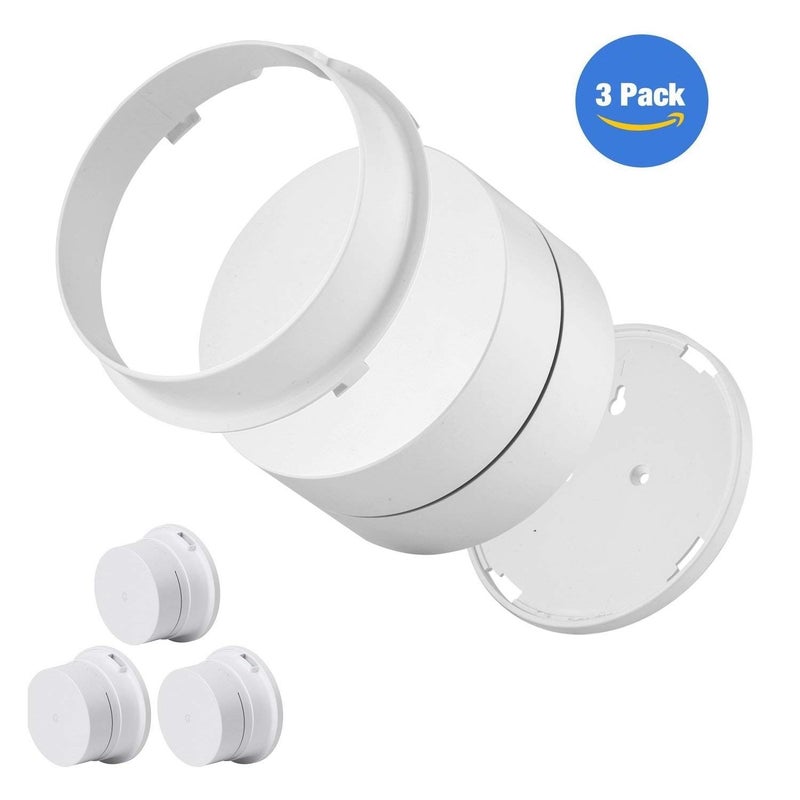 OkeMeeo Wall Mount for Google WiFi - Ceiling Mount for Google WiFi Mesh System 2016 and 2020, Space Saving and Enlarging Coverage, Reinforced and Perfect Unity (3-Pack) - Image 2