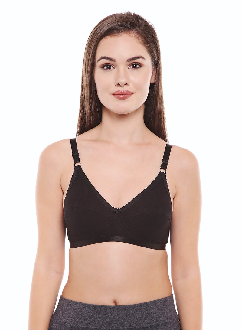 Bodycare Body Care Womens Black Colour Bra - Image 1