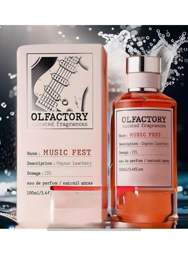 عام عطر أولفاكتوري ميوزيك فيست (Olfactory Music Fest) - أو دو بارفان - 100 مل - Image 1
