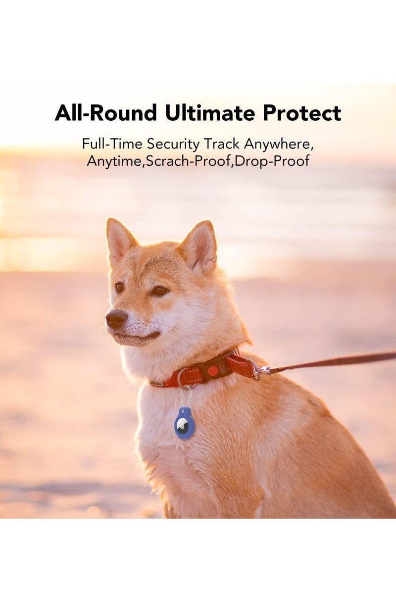 2 Pieces Protective Secure Lock Compatible with AirTag Holder Suitable for Luggage Tag Keychain Accessories - Image 5