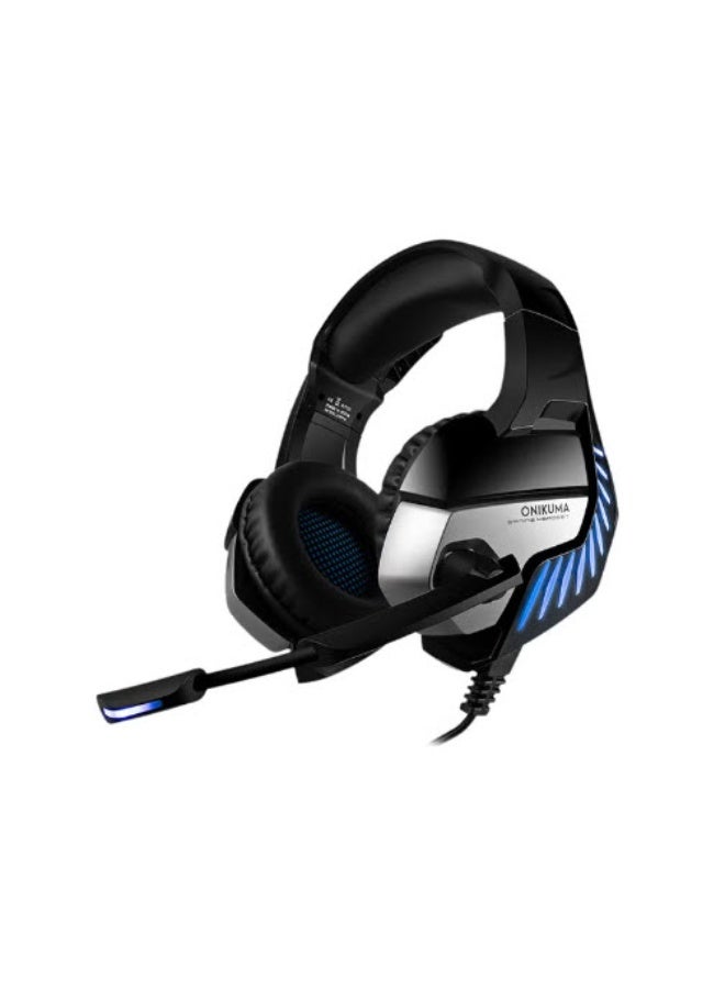 K5 Pro Stereo LED Gaming Over-Ear Headsets With Mic - Wired  - Image 1
