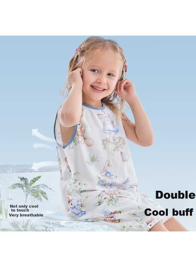 Beptides Beipes Mint Baby Summer Thin Breathable New Home Wear For Boys And Girls Baby Onesie - Image 2