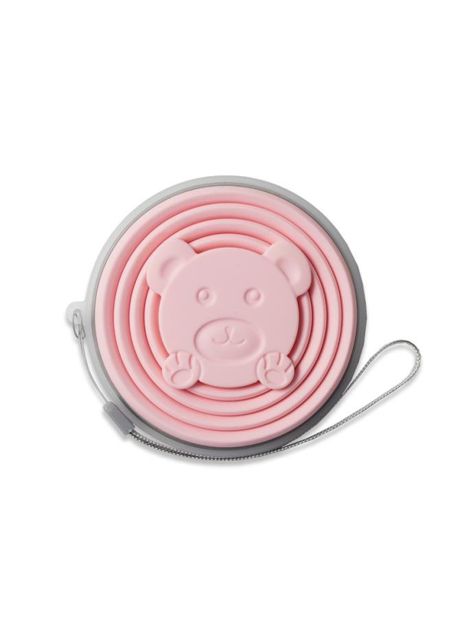 Silicone Folding Cup Outdoor Travel Silicone Telescopic Cup Three Capacity Portable Design Spot Second Hair