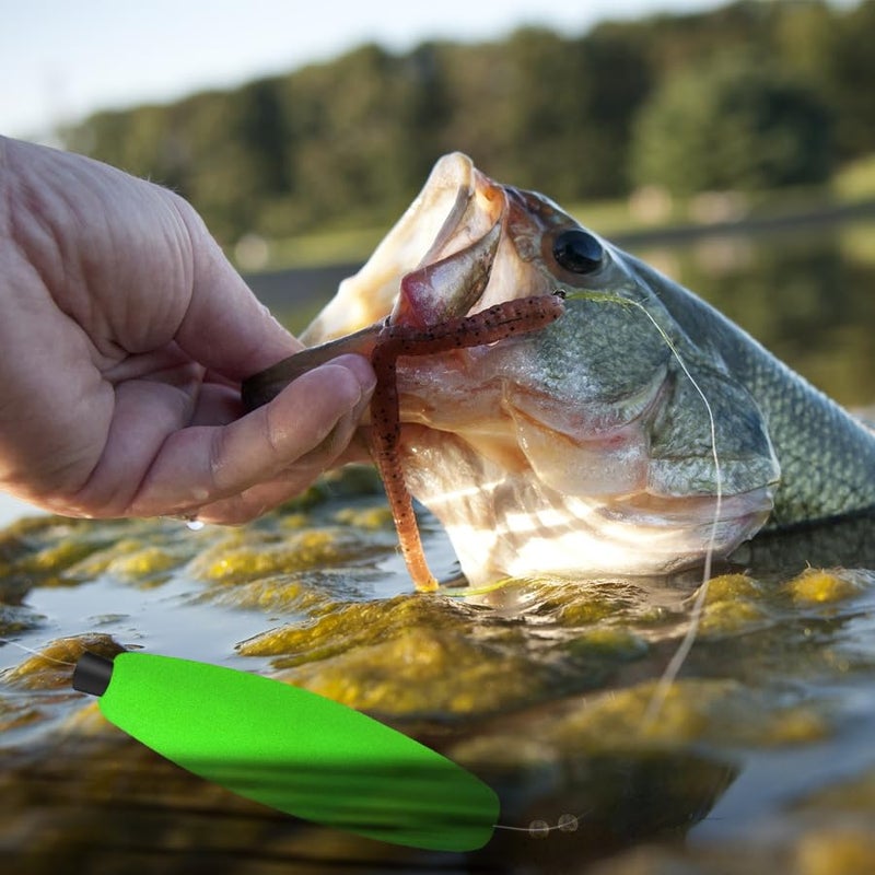 YOTO Peg Floats for Catfish Crappie,Foam Cigar Slip Fishing Corks Bobbers for Santee Rig - Image 4