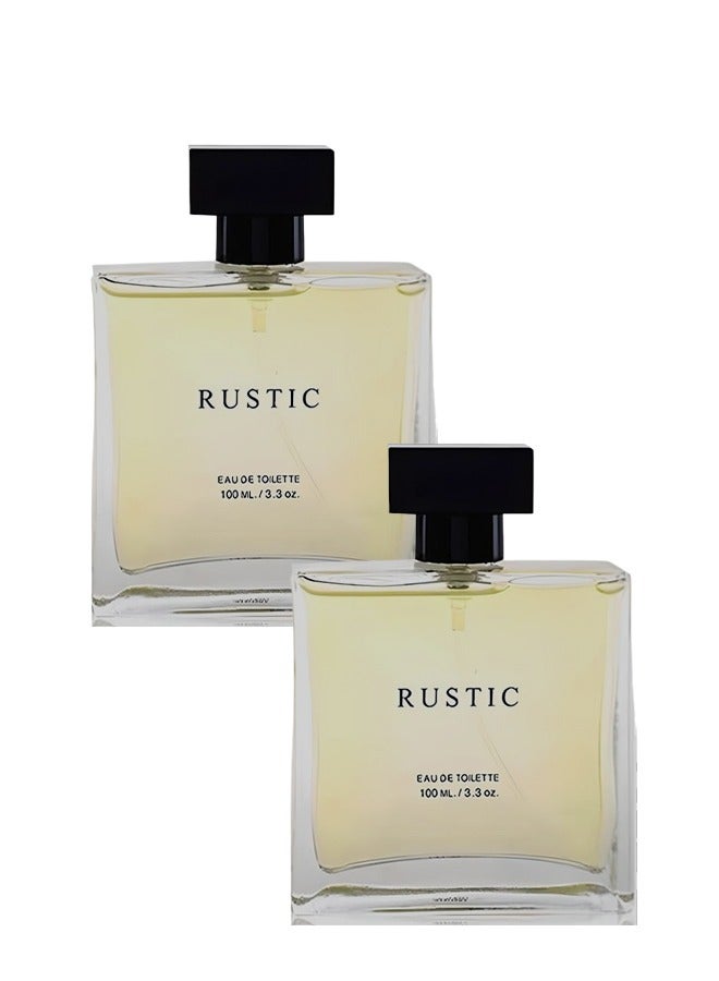 جاد 2 قطع عطر روستيك للرجال 100 مل - Image 1