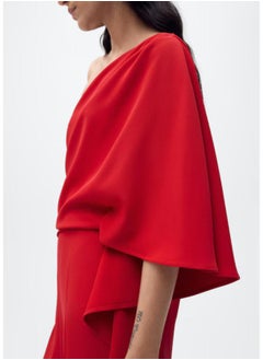 MANGO Asymmetrical Flared Sleeve Jumpsuit  - Image 2