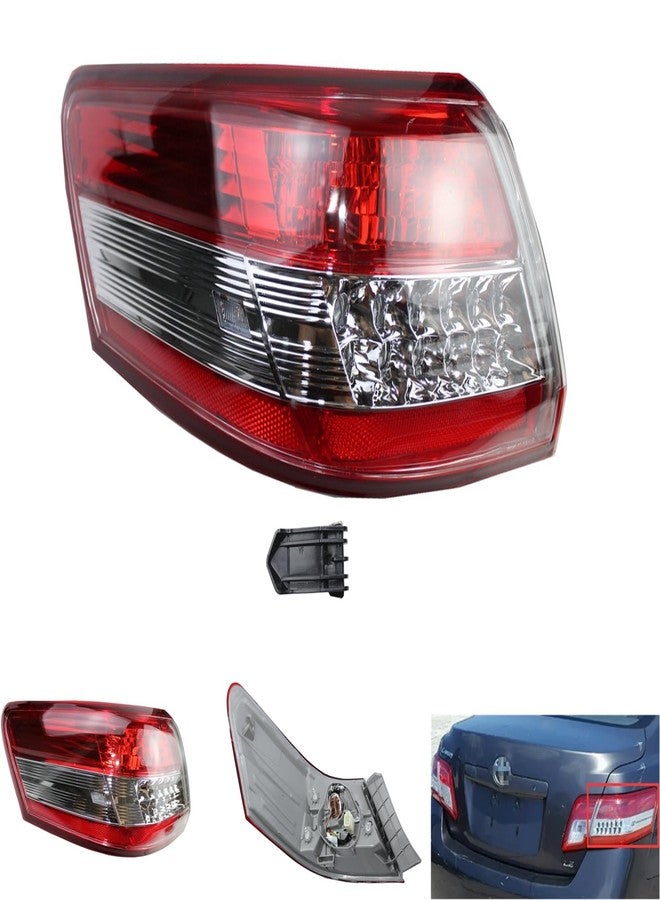 LEVANLIGHT Outer Rear Tail Brake Light Lamp Tail Light Compatible with 2010-2011 Toyota Camry XLE SE LE |Include LED | TO2804106/8156006340 (Left Driver Side) - Image 1