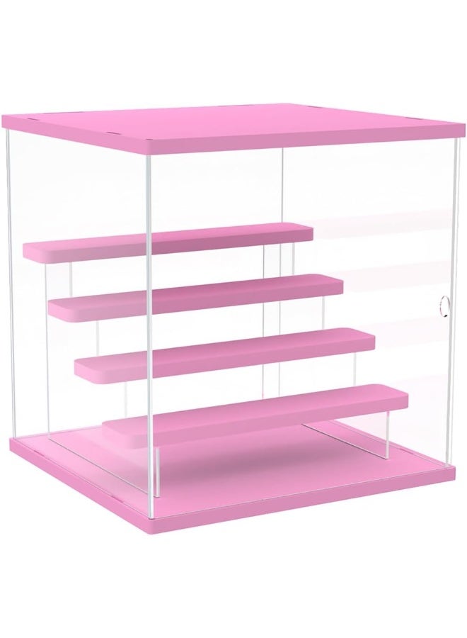 TPGP Acrylic Display Case for Doll Toy Barbie Storage Organizer Clear Countertop Showcase Dustproof Protection Collectibles Display Stand Home Storage Box - Image 1