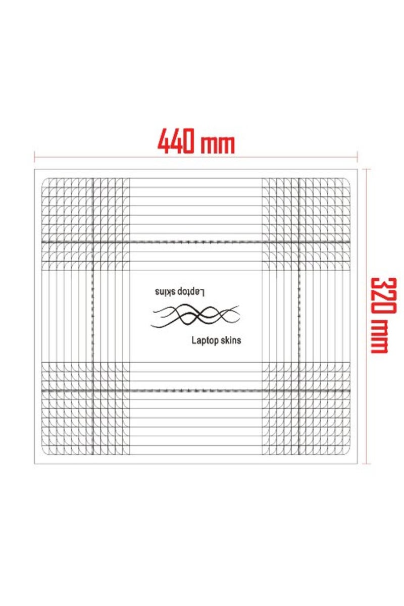 LSS Laptop 17 17.3 Skin Cover for HP Dell Lenovo Apple Asus Acer Compaq - Fits 16.5" 17" 17.3" 18.4" 19" (2 Wrist Pads Free) - Image 3