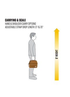 carhartt Carhartt 12 Can Two Compartment Lunch Box | Durable, Fully-Insulated Lunch Bag for Women & Men, Large Lunchbox (Gravel)  - Image 4