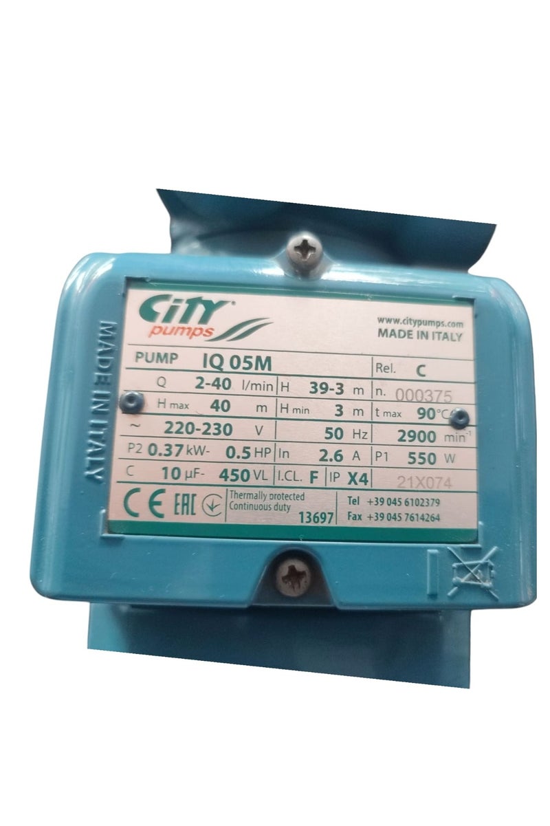 city pumps City 1/2 HP Water Motor - Image 3