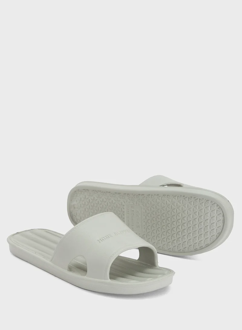 Seventy Five Open Toe Comfy Home Slippers