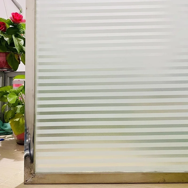 Style Meiwa Japanese Technology 3dx Non-Adhesive Self-Adhesive Static Frosted Glass Foil Film 46 cm x 1 mt