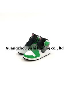 Labubu Labubu Doll 17cm Shoe Model 5cm Vinyl Toy Hand-made Blind Box AJ1 Pair-Color:26. Heineken