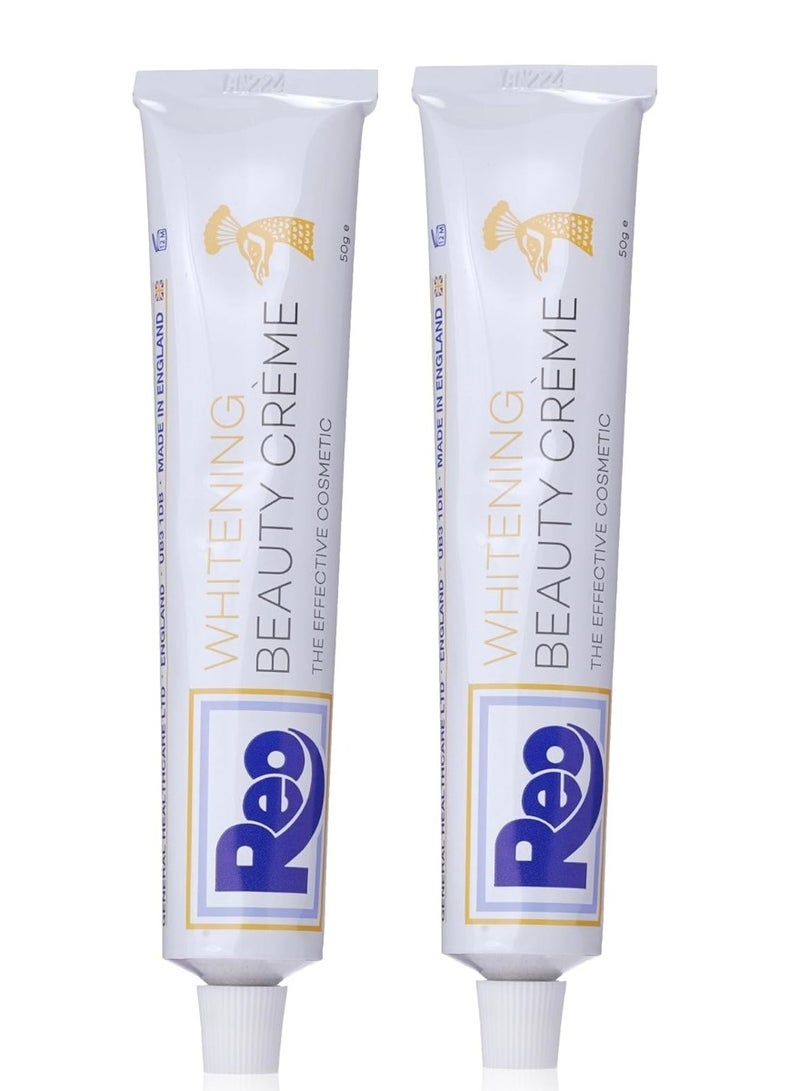 REO Two Pieces of Whitening Beauty Creme 2X50g - Image 2