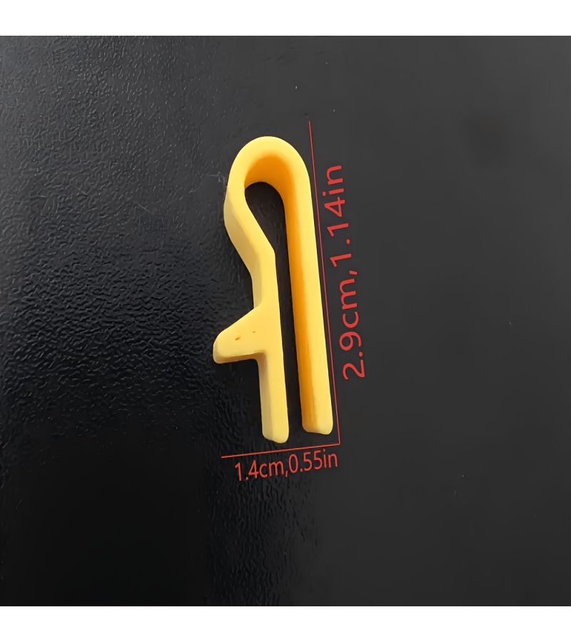 3 Garbage Bag Clips Anti Slip Trash Can Fasteners for Kitchen Office Bathroom - Image 3