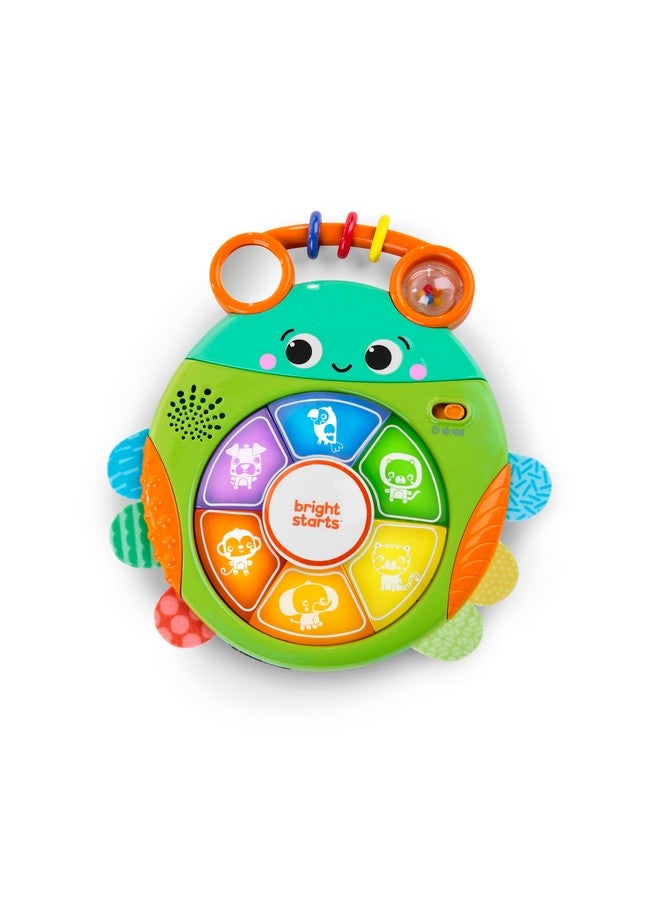 Bright Starts Safari Surprise Multisensory Toy, Light-Up Electronic Baby Toy with Animal Sounds and Melodies, Press for Cause and Effect Discovery, Unisex, 6 Months+ - Image 1