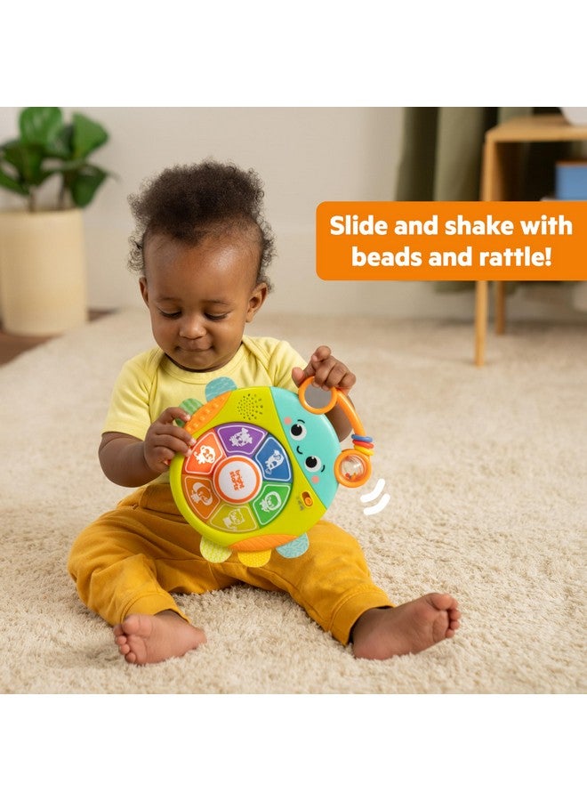 Bright Starts Safari Surprise Multisensory Toy, Light-Up Electronic Baby Toy with Animal Sounds and Melodies, Press for Cause and Effect Discovery, Unisex, 6 Months+ - Image 4