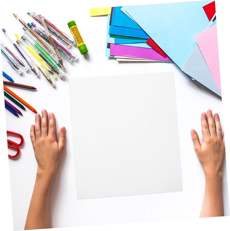 ورق رسم هومويويو 200 ورقة، مزود بثلاث ثقوب لتحديد المواقع بدقة لرسم الأنمي والرسوم التوضيحية - Image 5