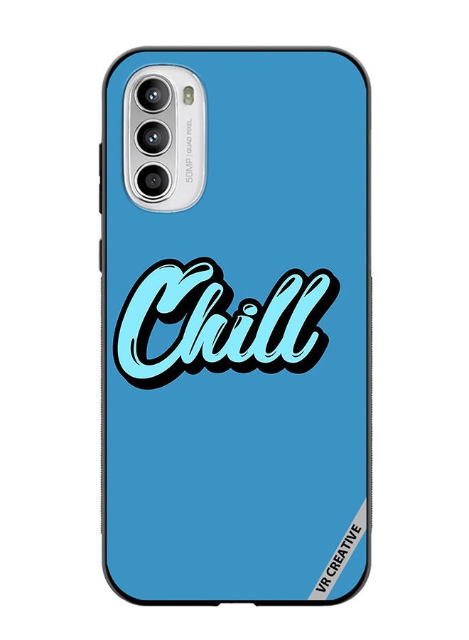 VR CREATIVE Protective Case Cover For Motorola Moto G82 Chill In Blue Color Design Multicolour - Image 1