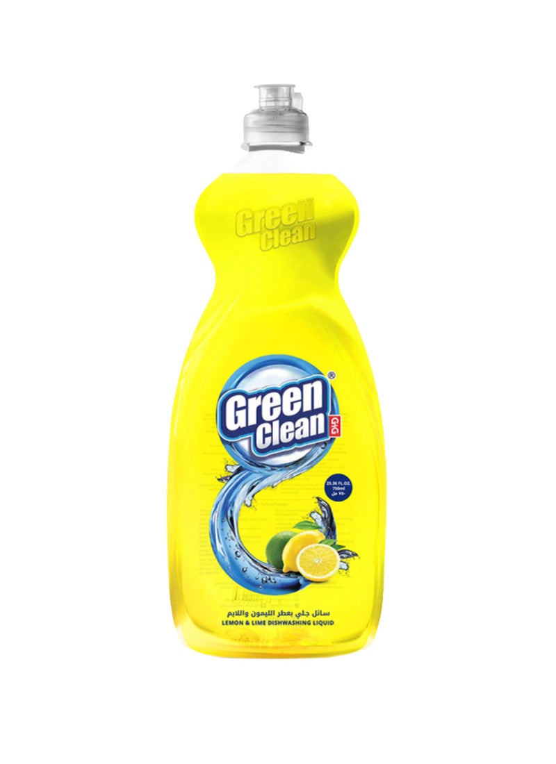Green Clean Dishwashing Liquid 750ml - Image 1
