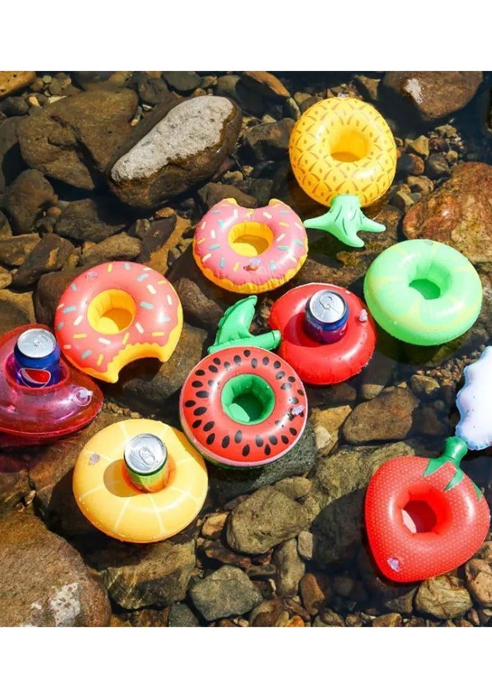 Inflatable Lemon Cup Holder: Pool, Beach, Drink, Fun - Image 2