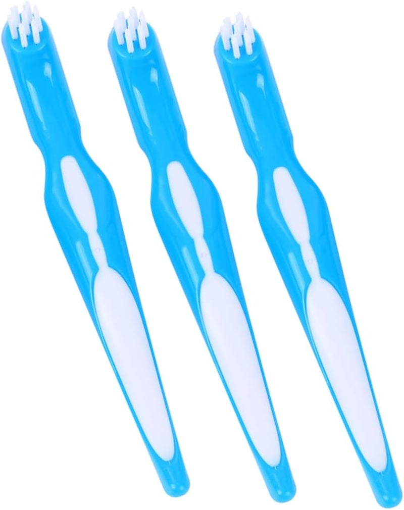 Easy clean surface Homoyoyo 6pcs Double-Sided Denture Brush Anti-Slip Handle for Cleaning Portable and Gentle Care for Dentures and Retainers for Home Use Blue Trendy natural tone options Multiple design variants All need matching options Wide range expanded design Classic design alternatives Simplified versatile design Advanced minimal build Fast intercity distribution Quick use-switch compatible build Light & sturdy Integrated local logistics Affordable fast purchase options Standard fit All governorates deliver Home & professional compatible Market multi-use trusted quality Modern versatile shape Globally popular universal design Trendy varied sizing alternatives Multiple sizes Assorted color options Updated modern design Global upgraded practical design Pre-sale confirmed stock - Image 2