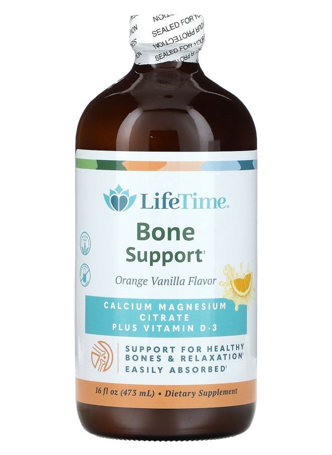 Lifetime Bone Support Orange Vanilla 16 fl oz (473 ml) 