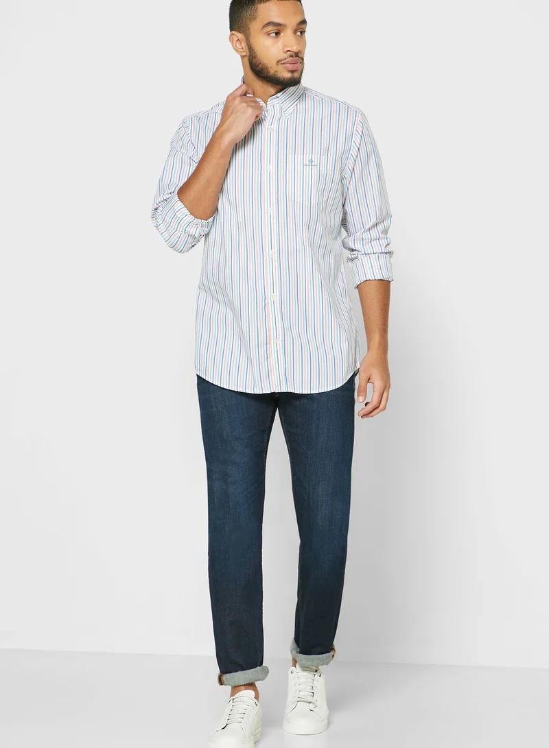 GANT Striped Regular Fit Shirt