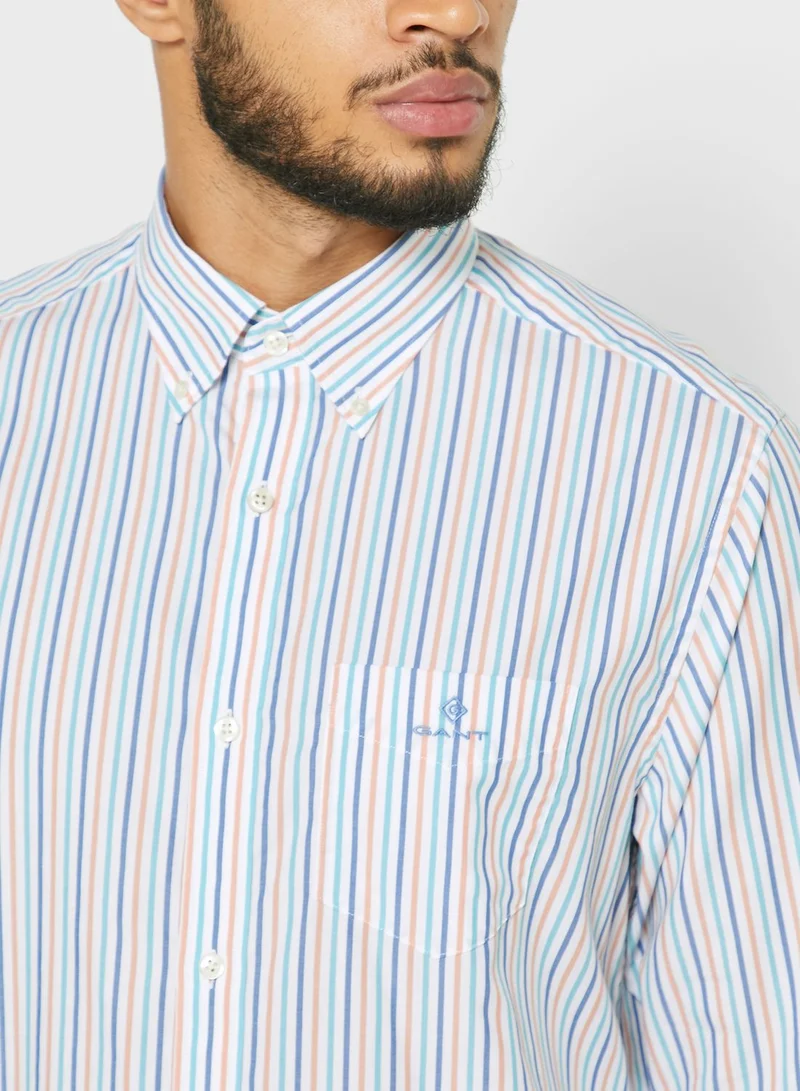 GANT Striped Regular Fit Shirt
