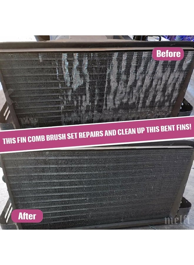 melfi Air Conditioner Fin Comb Quick Airflow Bent Repair Tool Small And Convenient Versatile Use Ac Straightener  - Image 2