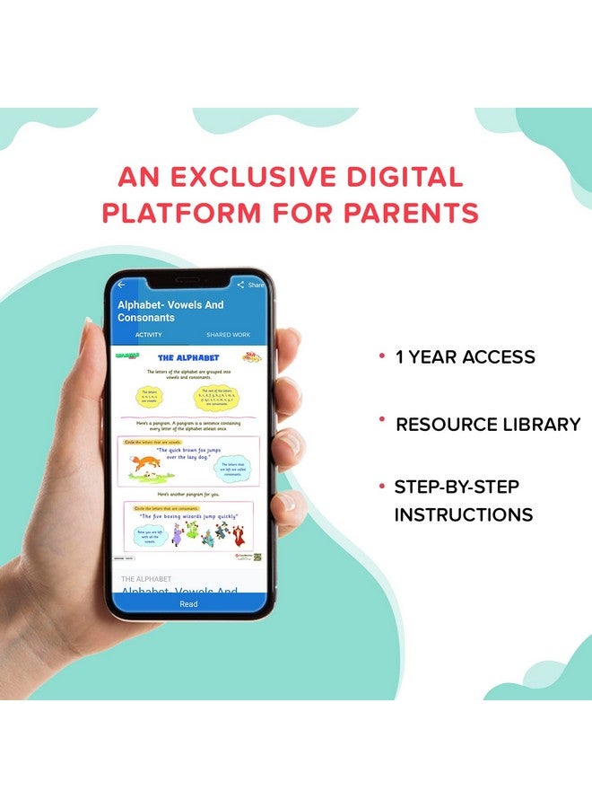 ClassMonitor English Grammar Learning Kit with Free Mobile App | Practice Workbook Educational Kit | Skill Booster Activity for Language Learning Nouns, Adjectives for Kids - Image 2
