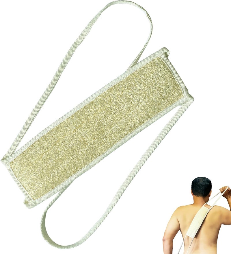 Plai Na Natural Loofah 2 Layers Back Scrubber Sponge Body for Shower Back Exfoliator Exfoliating Scrubber Deep Clean