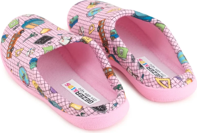 جيزر Girls Winter Comfortable Sole Home Garden Gondola Slippers