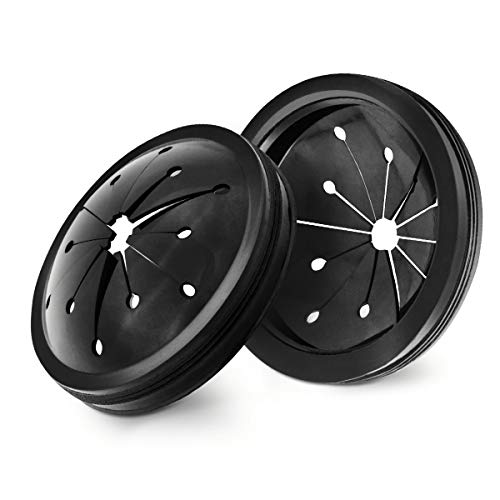CLEESINK 2 PCS Garbage Disposal Splash Guard Sink Baffle, Food Waste Disposer Accessories for Waste King, Whirlaway and GE Models (3 1/8 Inch) by CLEESINK - Image 1