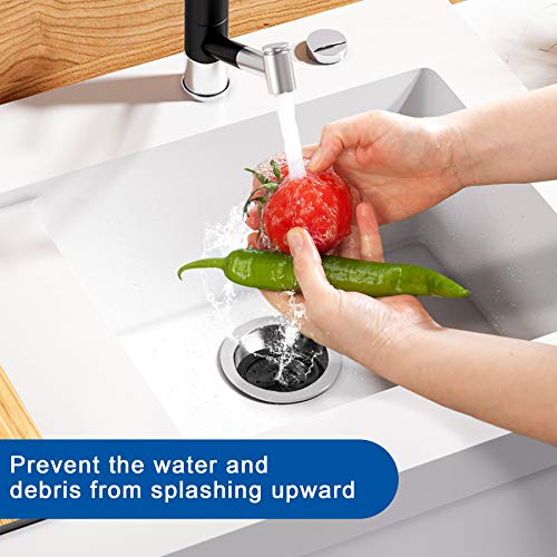 CLEESINK 2 PCS Garbage Disposal Splash Guard Sink Baffle, Food Waste Disposer Accessories for Waste King, Whirlaway and GE Models (3 1/8 Inch) by CLEESINK - Image 5