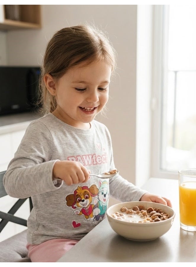 نيكلوديون باو باترول طقم بيجامة أطفال بنات  بأكمام طويلة100%قطن - Image 4