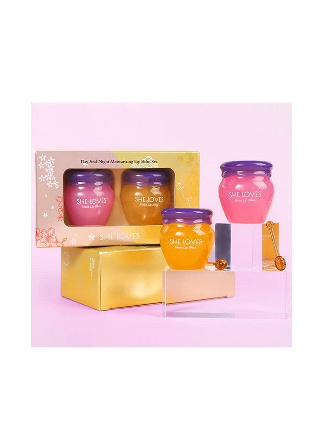 Inspired CL 2 Pcs She Loves Day & Night Moisturizing Lip Balm Anticracking Lip Balm Moisturizing And Nourishing Lip Balm 10G - Image 4