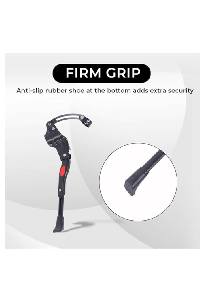 ENDLESS  EL1056 Cycle Stand can Adjustable Between 24-29 Inch | Material : Aluminium Alloy | High Quality Bike Side Kickstand with Double Nut | For All types Cycles or Bikes - Image 4