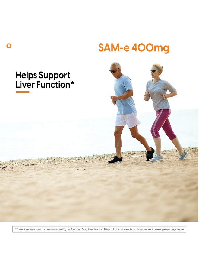 Doctor's BEST Doctor's Best SAM-e 400 mg, Vegan, Gluten Free, Soy Free, Mood and Joint Support, 60 Enteric Coated Tablets  - Image 3