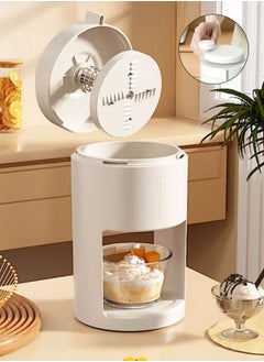 Generic Shaved Ice Machine Diy Hand-Cranked Ice Machine Ice Crusher Stall Household Non-Plug-in Manual Matte Artifact Hail Ice Soft Hand-Cranking Ice Breaker Slush Machine  - Image 1