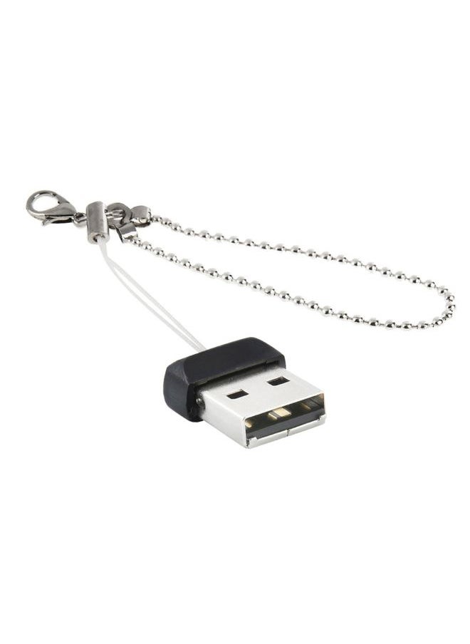 BURAQ - 16GB Mini USB Flash Drive with Chain for PC and Laptop - Image 1